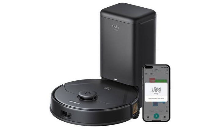 eufy X8 Pro: Powerful Robot Vacuum for Deep Pet Hair Removal with Self-Empty Station & Smart Navigation