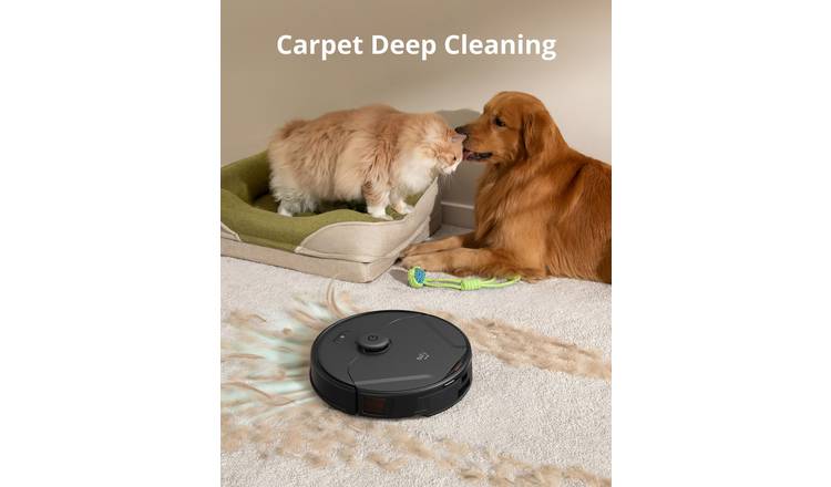 eufy X8 Pro: Powerful Robot Vacuum for Deep Pet Hair Removal with Self-Empty Station & Smart Navigation