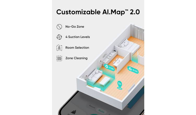eufy L60 Hybrid: Powerful 5000Pa Robot Vacuum & Mop with Smart Mapping
