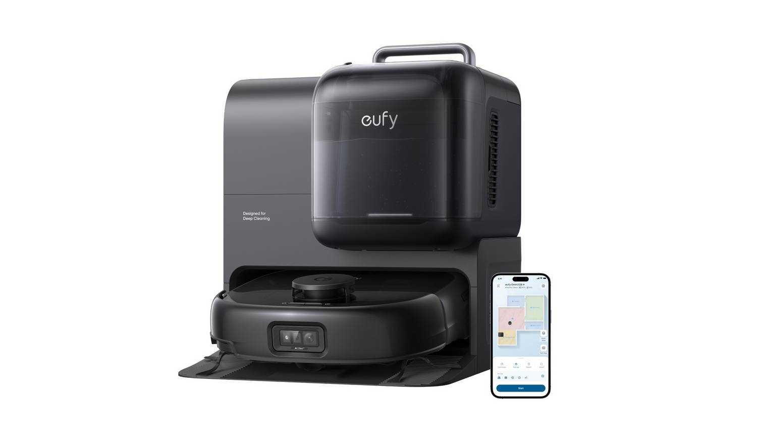 Eufy Omni E28: The Ultimate Robot Vacuum, Mop, and Detachable Deep Cleaner for a Spotless Home