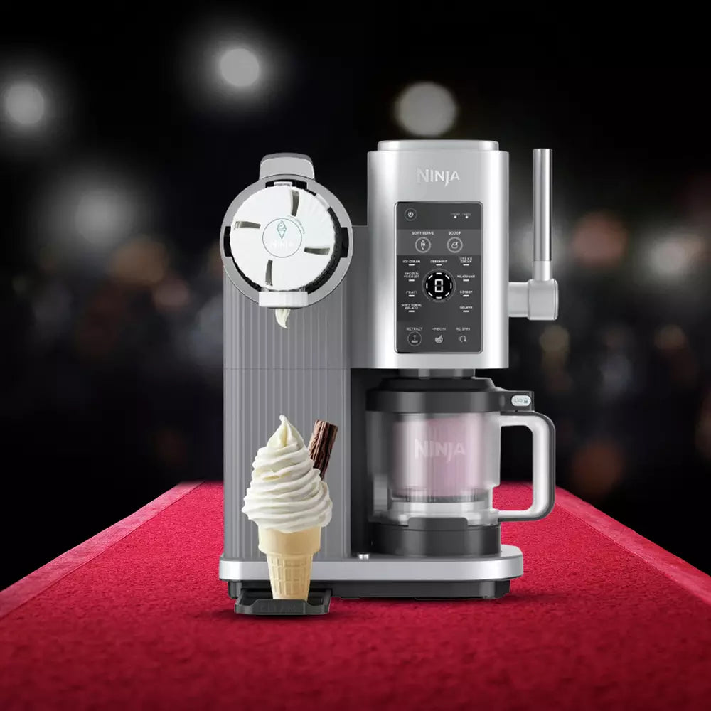Ninja Swirl CREAMi: Effortless Soft Serve & Ice Cream Maker for Delicious Homemade Desserts