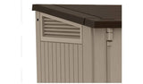 Keter Store It Out Midi 880L Garden Storage Box - Beige/Brown | Durable & Weather-Resistant Outdoor Solution