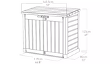 Keter Store It Out Max 1200L Garden Storage Shed - Durable 5 x 3ft Outdoor Organizer