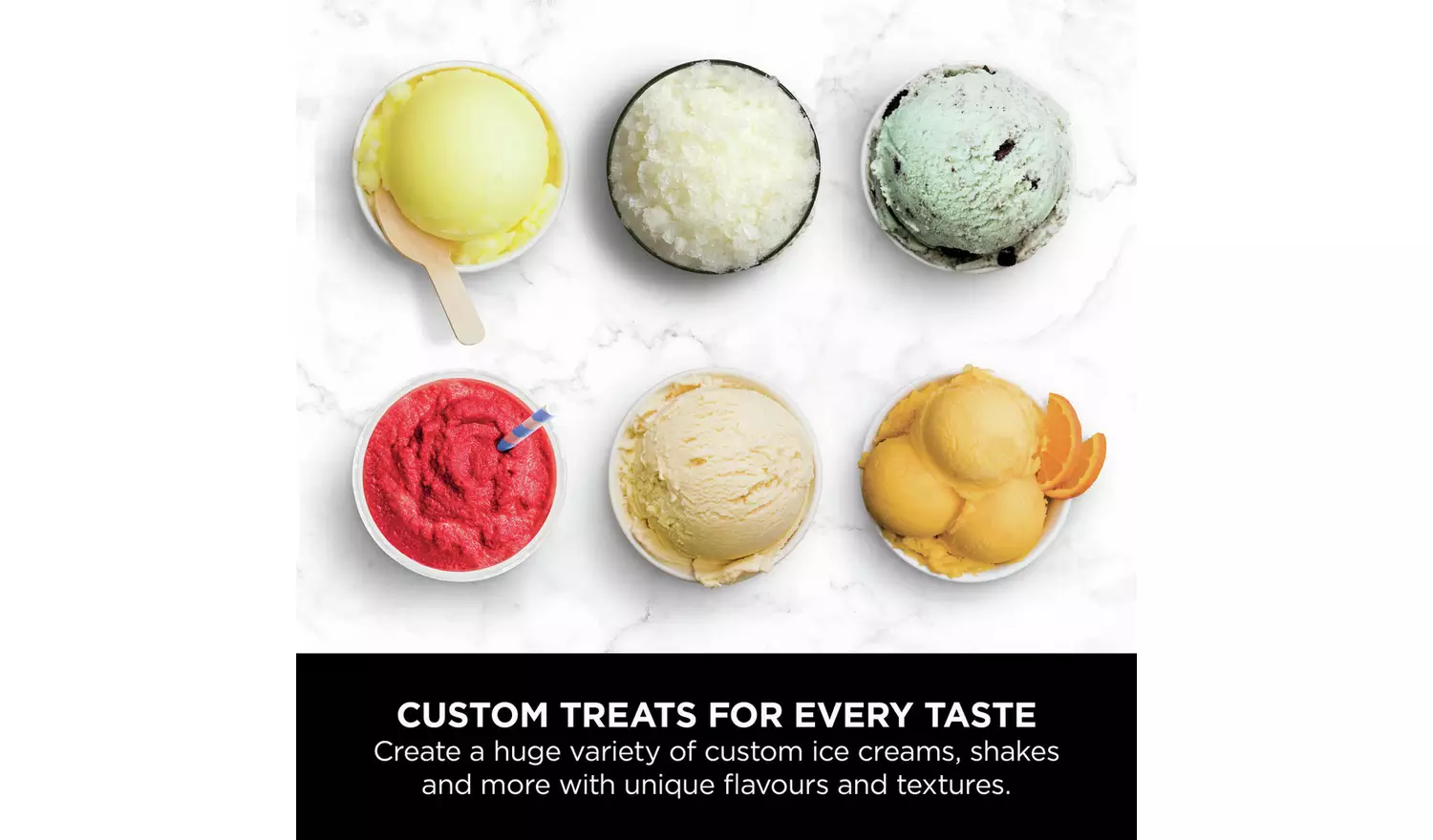 Ninja CREAMi Deluxe 1.19L: Craft Perfect Ice Cream, Sorbet, Gelato & More!