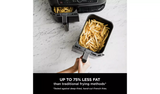 Ninja Foodi MAX Dual Zone AF400UK 9.5L Air Fryer - Black | Cook Two Meals at Once, Up to 75% Less Fat