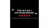 Ninja Foodi MAX Dual Zone AF400UK 9.5L Air Fryer - Black | Cook Two Meals at Once, Up to 75% Less Fat