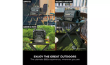 Ninja OG701UK Woodfire Electric BBQ Grill & Smoker - Authentic Woodfire Flavors, Versatile Outdoor Cooking
