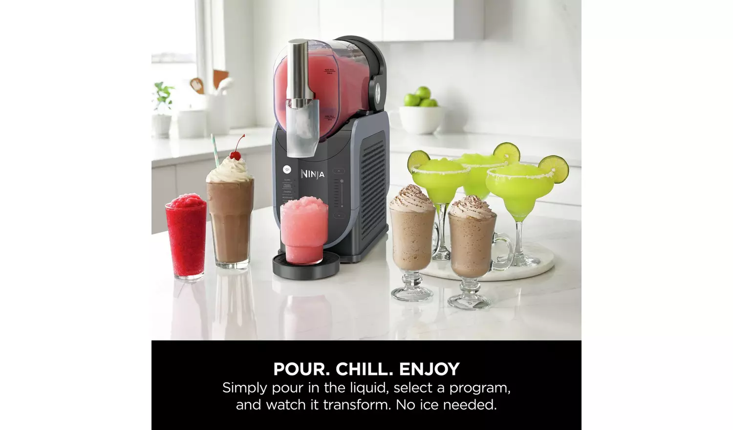 Ninja SLUSHI Frozen Drink Maker - Create Delicious Ice-Free Slushies & Cocktails at Home