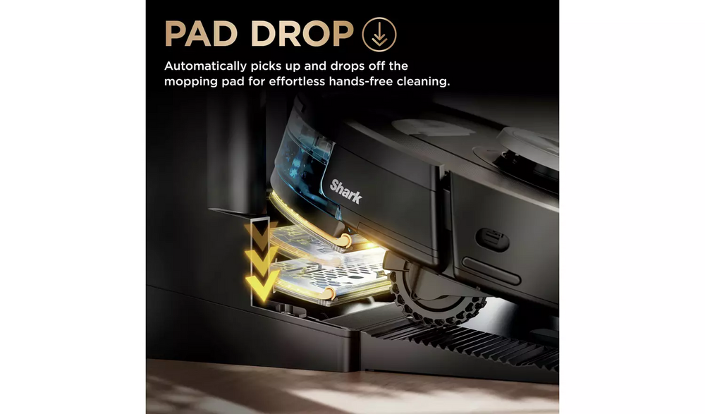 Shark PowerDetect NeverTouch Pro 2-in-1 Robot Vacuum & Mop with Self-Emptying Base