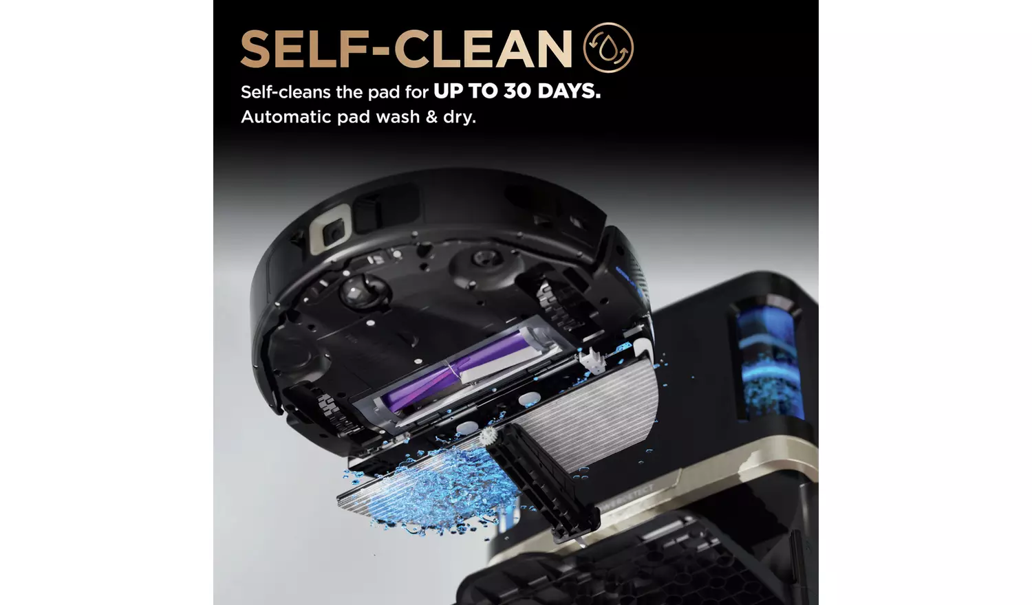 Shark PowerDetect NeverTouch Pro 2-in-1 Robot Vacuum & Mop with Self-Emptying Base