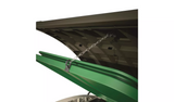 Keter Store It Out Ultra 2000L - Versatile Outdoor Storage Solution for Bikes, Garden Tools, and Wheelie Bins (Beige/Green)