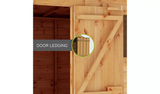 Mercia Premium 10x8ft Wooden Overlap Garden Shed - Spacious & Secure Outdoor Storage